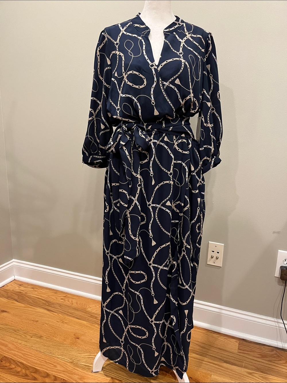 Lark + Grey Navy Maxi Dress